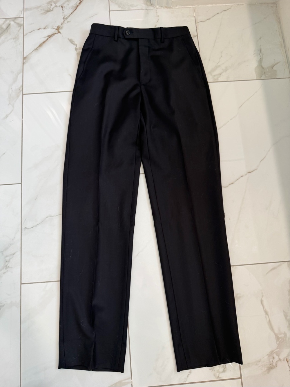 Men's Classic Black Dress Pants Luxury serge size 29